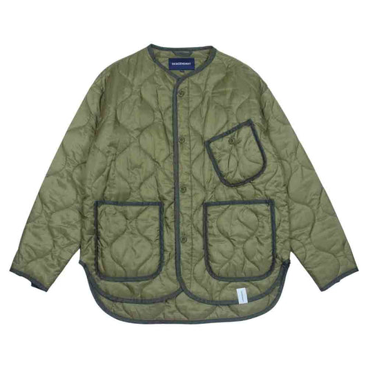 DESCENDANT ディセンダント 19AW 192BRDS-JKM01S REMNANTS QUILTING JACKET レムナント キルティング ジャケット OLIVEDRAB 2【新古品】【未使用】【中古】