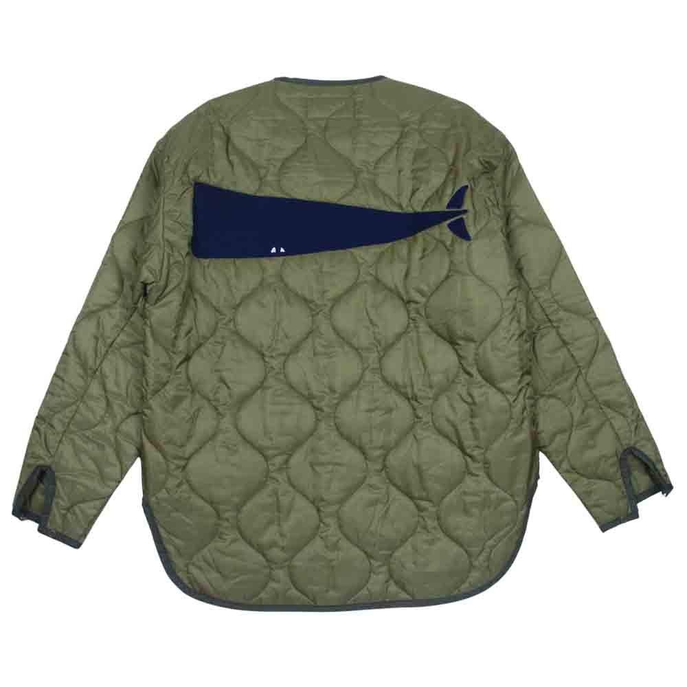 DESCENDANT ディセンダント 19AW 192BRDS-JKM01S REMNANTS QUILTING JACKET レムナント キルティング ジャケット OLIVEDRAB 2【新古品】【未使用】【中古】