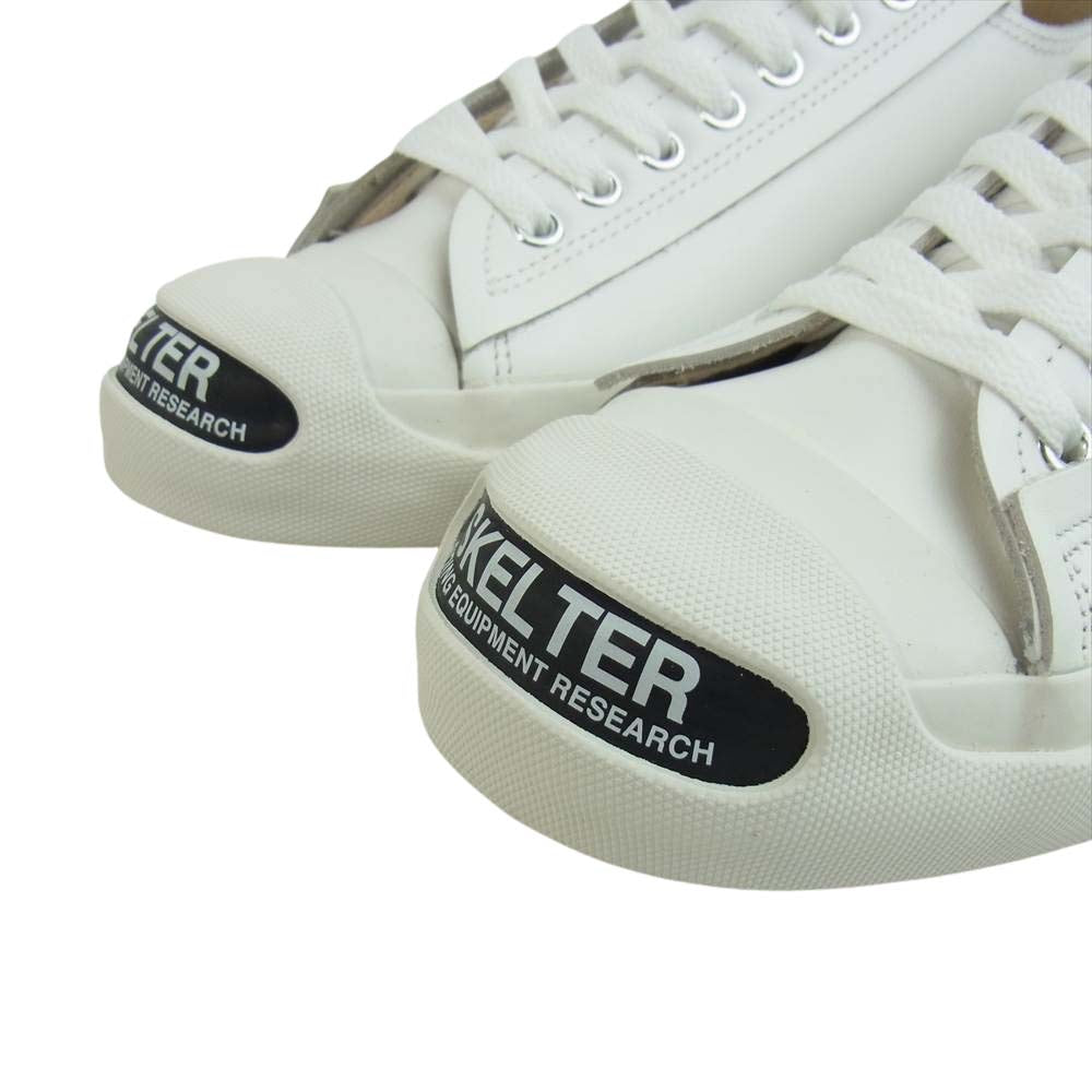 UNDERCOVER アンダーカバー UC2A7F01 Riding Equipment Research ライディング イクイップメント リサーチ ローカット レザー スニーカー WHITE サイズM ホワイト系 M 実寸約26~26.5㎝【新古品】【未使用】【中古】