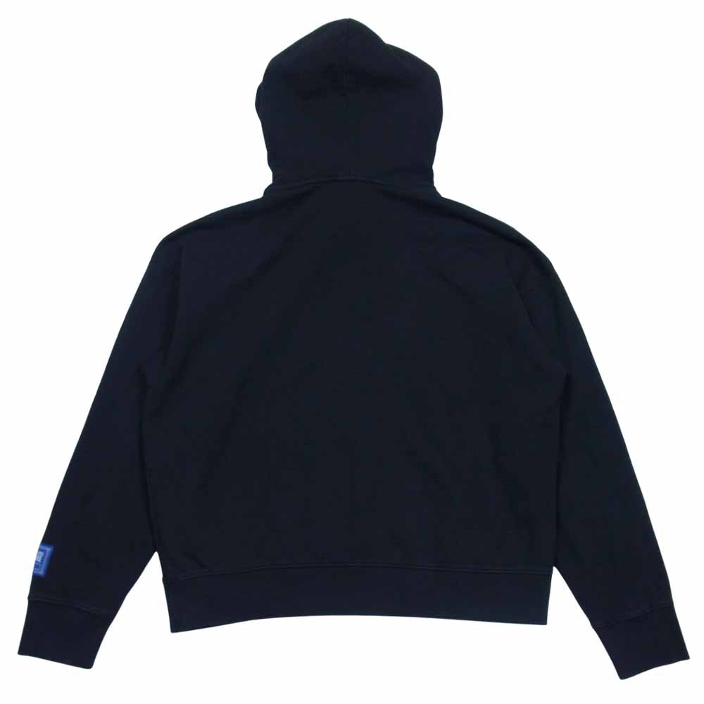 VERSACE ヴェルサーチ JEANS COUTURE 71GAIP04 MULTICOLOR LOGO HOODIE プルオーバーパーカー ブラック系 M【中古】
