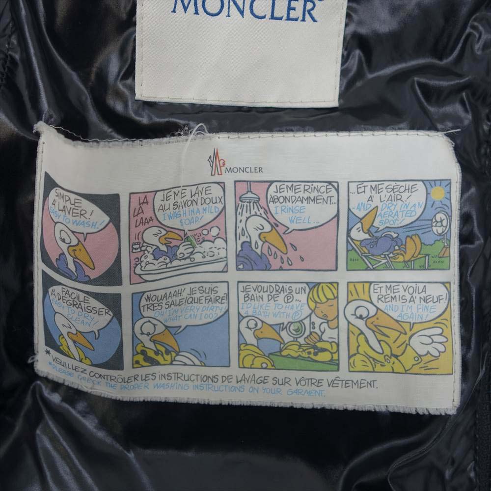 MONCLER モンクレール 102-093-45384-50 BADY GIUBBOTTO ダウンジャケット ナイロン ジャケット ブラック系【中古】