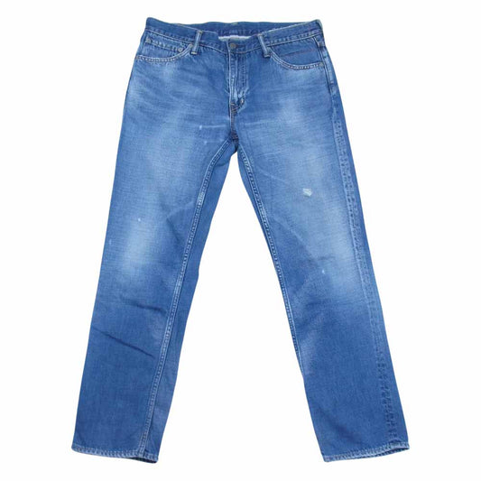 VISVIM ビズビム FLUXUS DENIM パッチ ダメージ加工 デニム パンツ インディゴブルー系 34【中古】