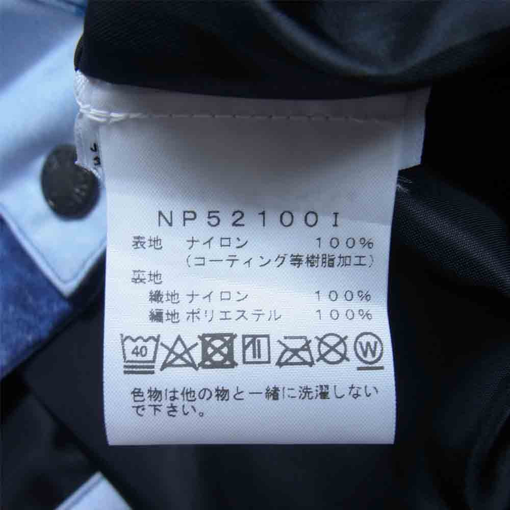 Supreme シュプリーム 21AW NP521001 The North Face Bleached Denim Print Mountain Jacket ザ ノース フェイス ブリーチド デニム プリント マウンテン ジャケット インディゴブルー系 S【極上美品】【中古】