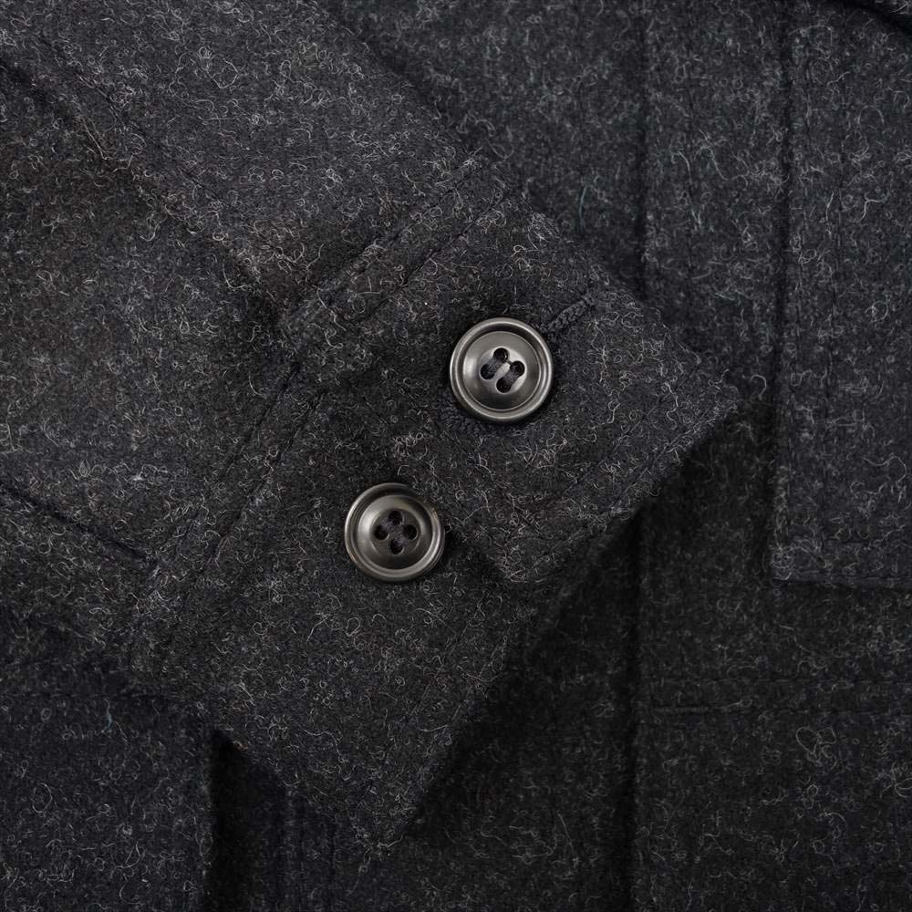 FILSON フィルソン 8093-45-00006 MACKINAW WOOL JACKET マッキーノクルーザー ウール ハンティング ジャケット チャコール系 XS【美品】【中古】