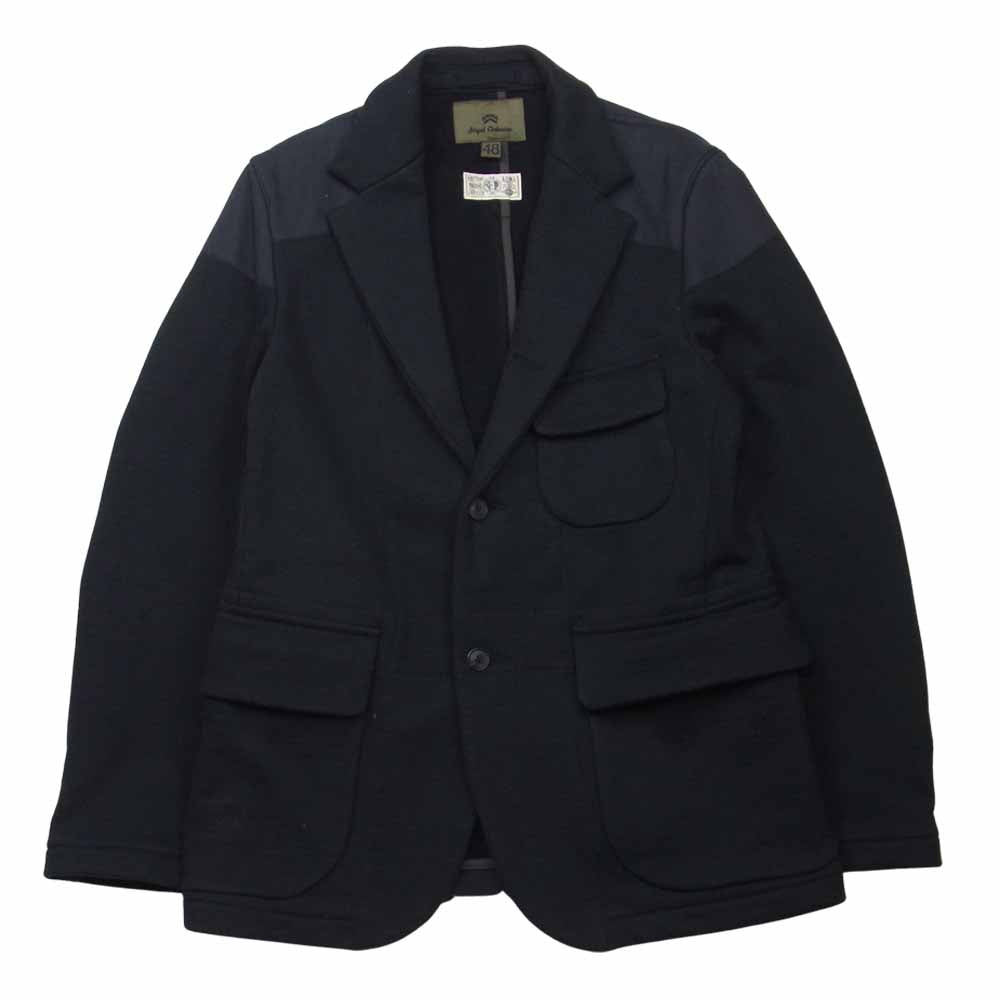 Nigel Cabourn ナイジェルケーボン 80390080000 20.5oz FLEECE MALLORY JACKET マロリー ジャケット ブラック系 48【美品】【中古】