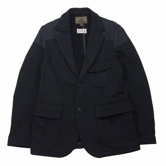 Nigel Cabourn ナイジェルケーボン 80390080000 20.5oz FLEECE MALLORY JACKET マロリー ジャケット ブラック系 48【美品】【中古】