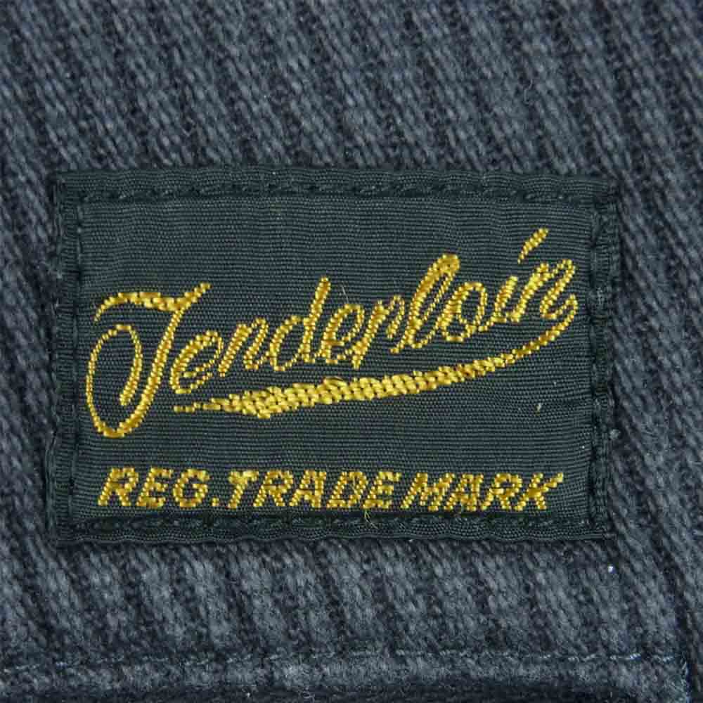 TENDERLOIN テンダーロイン T-BDP PIQUE ピケ ワーク パンツ コットン 日本製 ダークグレー系 S【中古】