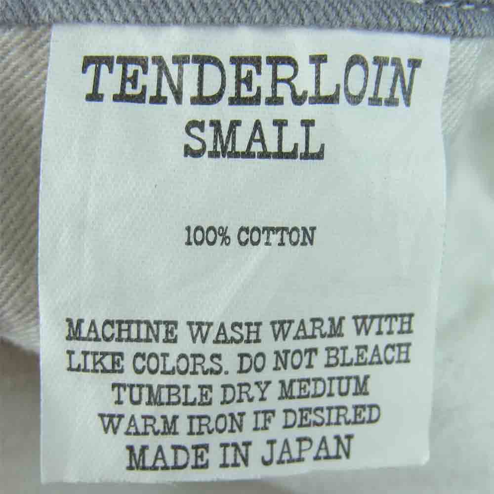 TENDERLOIN テンダーロイン T-BDP PIQUE ピケ ワーク パンツ コットン 日本製 ダークグレー系 S【中古】