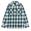 NEIGHBORHOOD ネイバーフッド 20SS 201ARNH-SHM03 B&C/C-SHIRT.LS フランネル 長袖 チェック シャツ グレー系 S【中古】