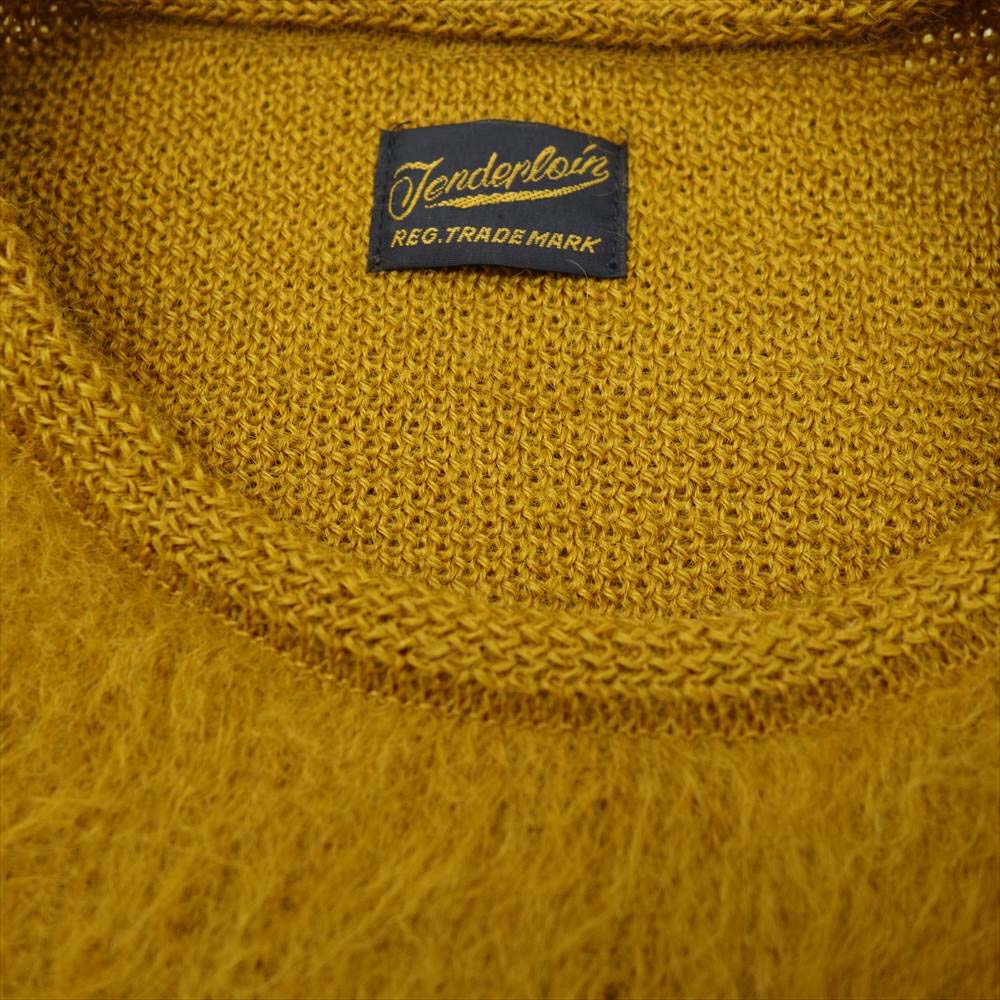 TENDERLOIN テンダーロイン T-MOHAIR クルーネック モヘア ニット S【中古】
