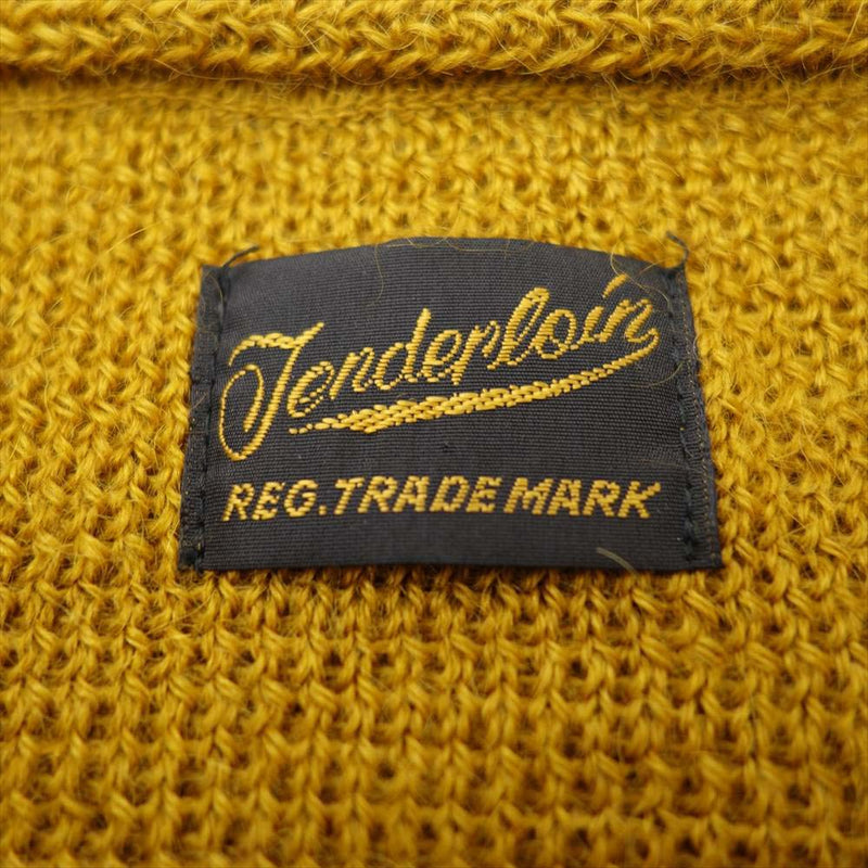 TENDERLOIN テンダーロイン T-MOHAIR クルーネック モヘア ニット S【中古】