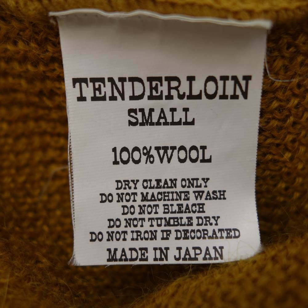 TENDERLOIN テンダーロイン T-MOHAIR クルーネック モヘア ニット S【中古】