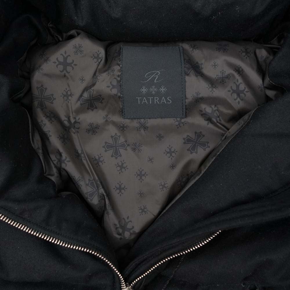 TATRAS タトラス MTA20A4289 国内正規品 DOMIZIANO ドミッツィアーノ フーデッド ダウン ジャケット ブラック系 02【中古】