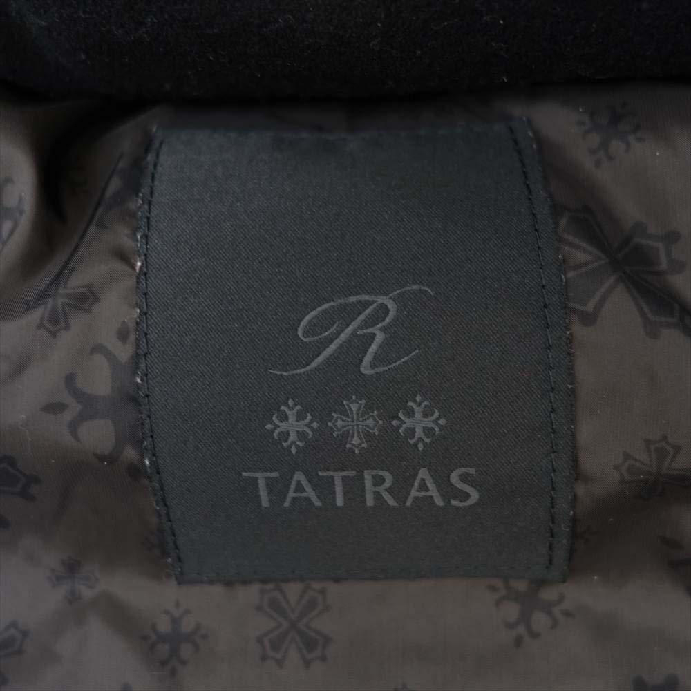 TATRAS タトラス MTA20A4289 国内正規品 DOMIZIANO ドミッツィアーノ フーデッド ダウン ジャケット ブラック系 02【中古】