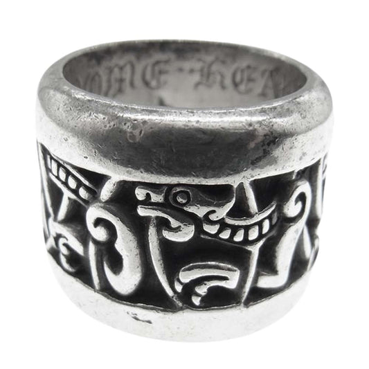 CHROME HEARTS クロムハーツ（原本無） ワイド ケルティック バンド 16.5号【中古】