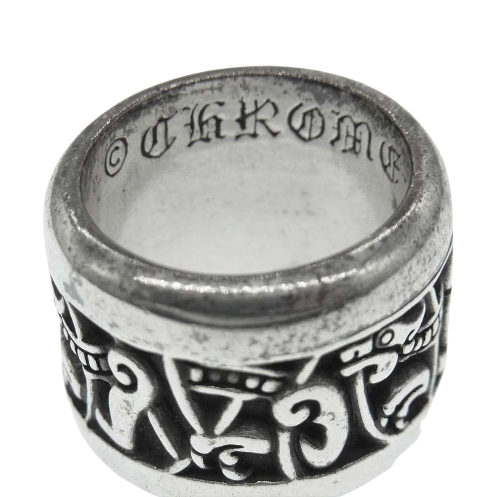 CHROME HEARTS クロムハーツ（原本無） ワイド ケルティック バンド 16.5号【中古】