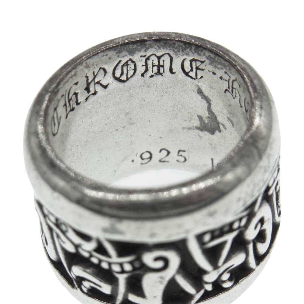CHROME HEARTS クロムハーツ（原本無） ワイド ケルティック バンド 16.5号【中古】