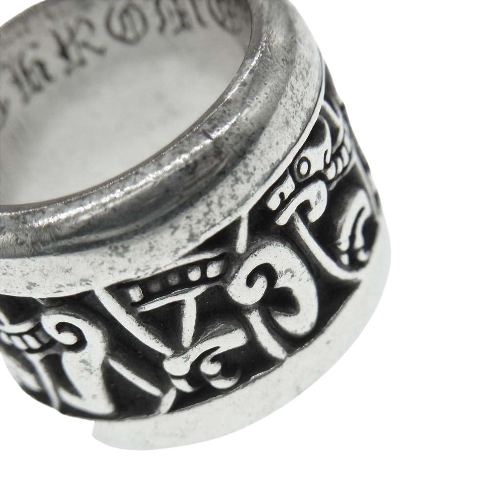 CHROME HEARTS クロムハーツ（原本無） ワイド ケルティック バンド 16.5号【中古】