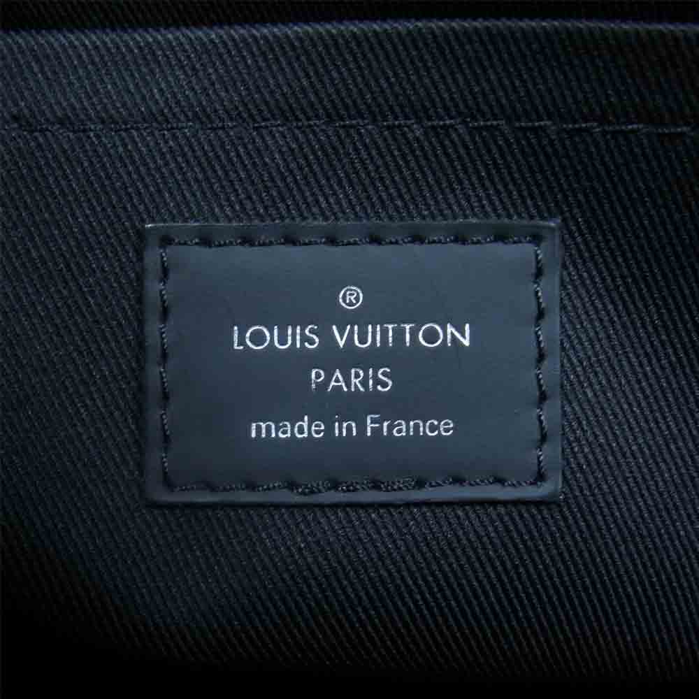 LOUIS VUITTON ルイ・ヴィトン M62291 モノグラム エクリプス ポシェット ディスカバリー ブラック系【中古】