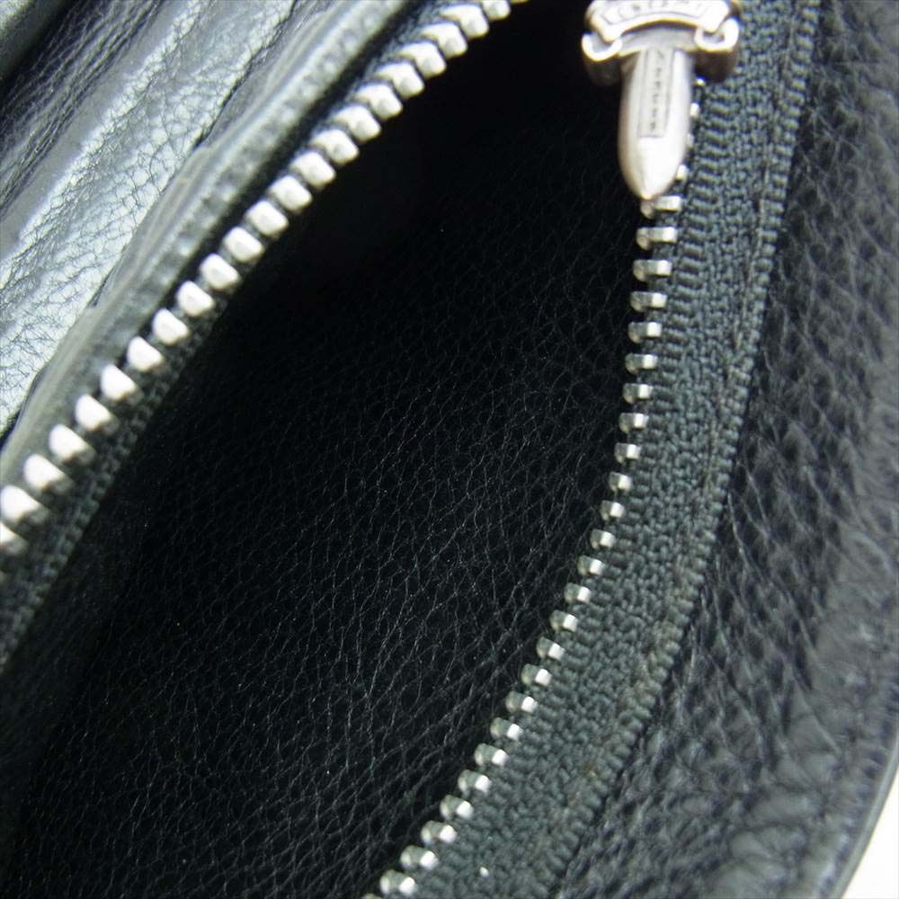 CHROME HEARTS クロムハーツ（原本有） LONG WALLE グリーシー ロング ウォレット ブラック系【中古】