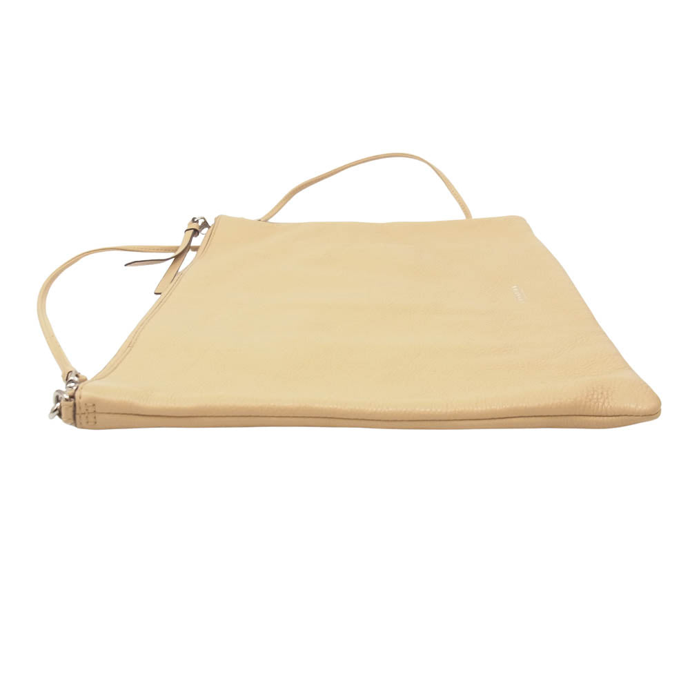 COACH コーチ M1382-29461 ブリーカー デイリー 2WAY クラッチ ショルダー バッグ ベージュ系【中古】