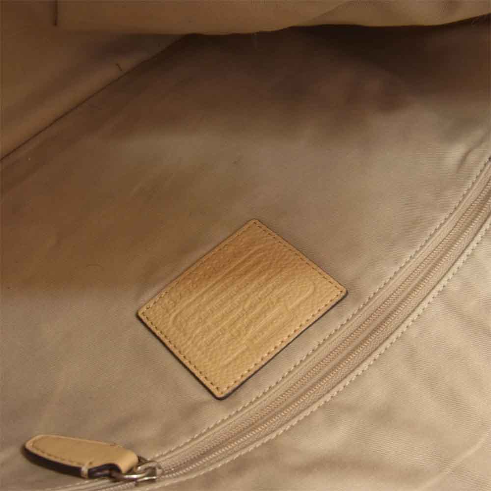 COACH コーチ M1382-29461 ブリーカー デイリー 2WAY クラッチ ショルダー バッグ ベージュ系【中古】