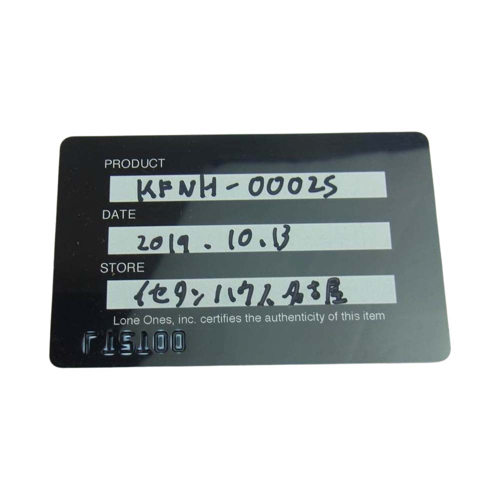 LONE ONES ロンワンズ KFWH-00025 ボックスチェーン S 18インチ シルバー系【中古】