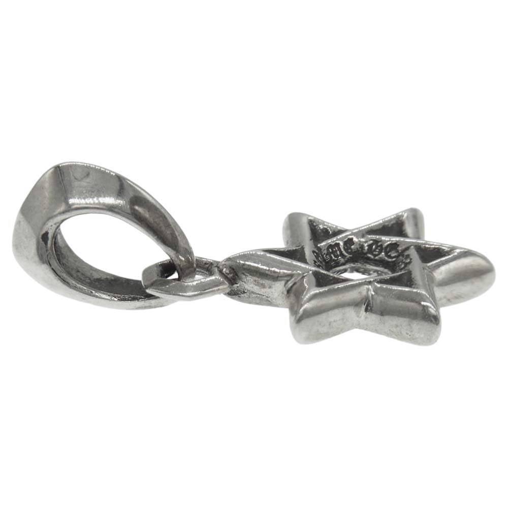 CHROME HEARTS クロムハーツ（原本有） STAR OF DAVID スターオブダビデ チャーム【中古】
