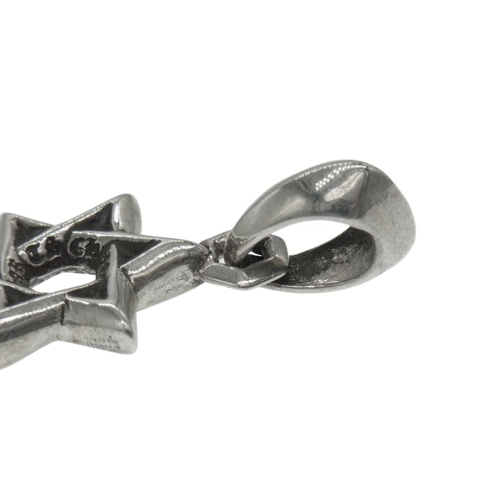 CHROME HEARTS クロムハーツ（原本有） STAR OF DAVID スターオブダビデ チャーム【中古】