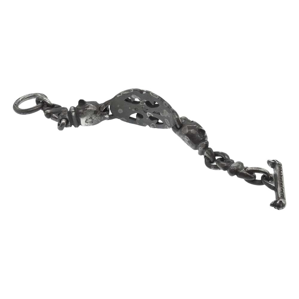 GABOR ガボール ギャランティ付属 BX-ID BRACELET バトルアックスID パンサーボート リンク ブレスレット【中古】