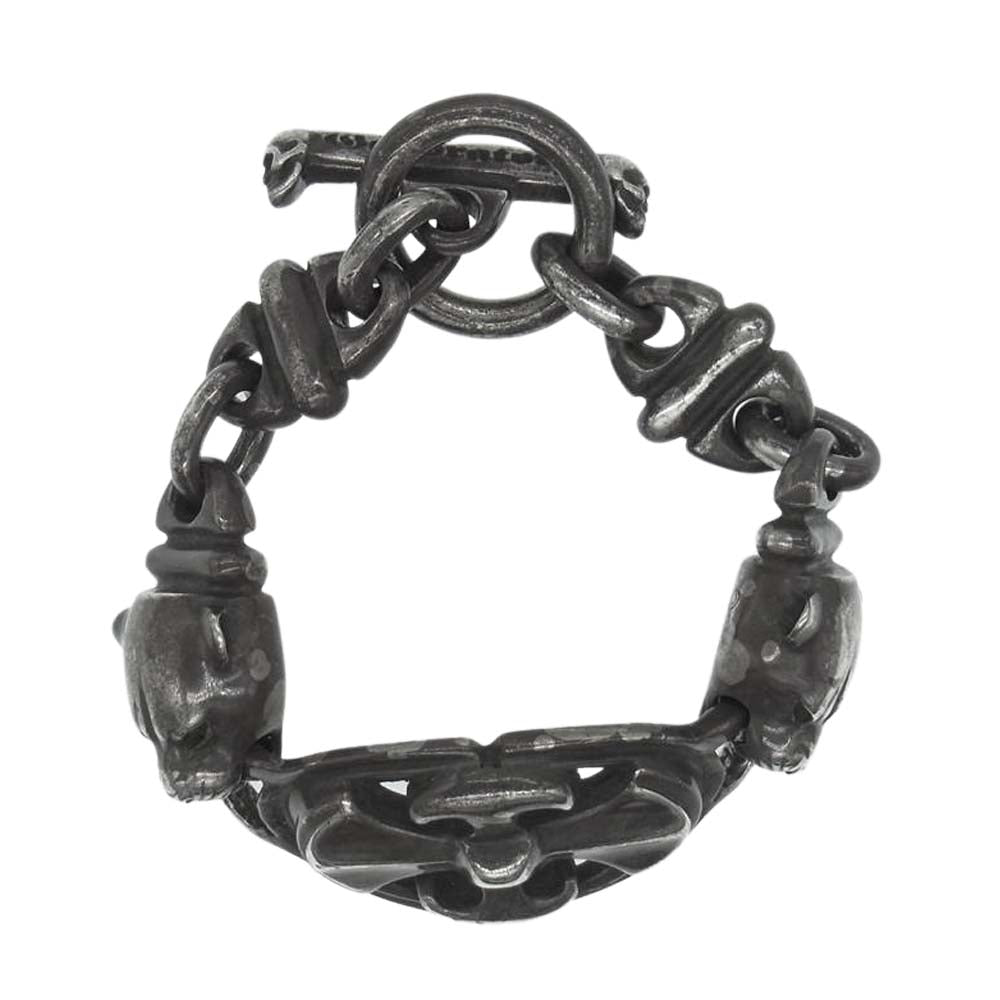 GABOR ガボール ギャランティ付属 BX-ID BRACELET バトルアックスID パンサーボート リンク ブレスレット【中古】