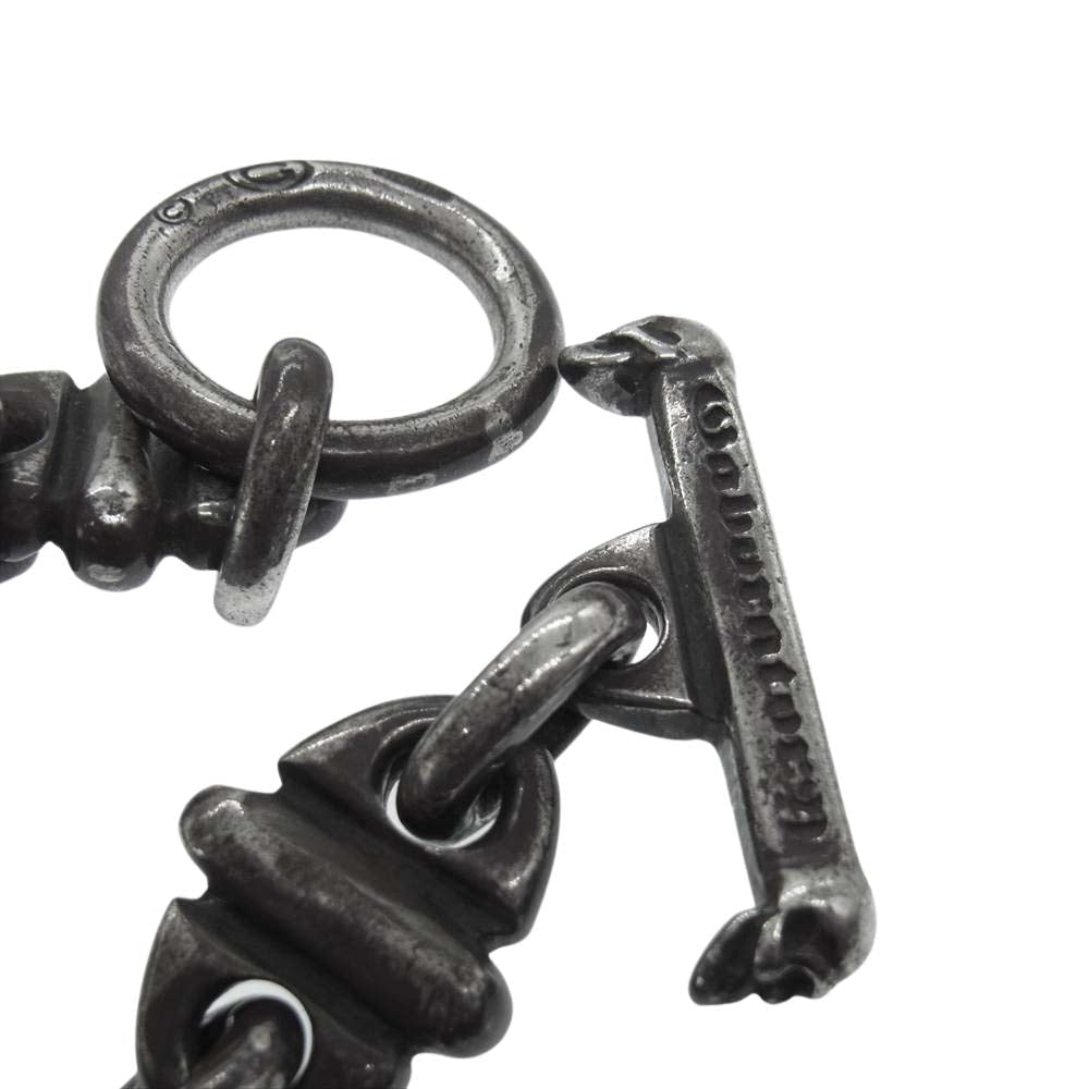 GABOR ガボール ギャランティ付属 BX-ID BRACELET バトルアックスID パンサーボート リンク ブレスレット【中古】