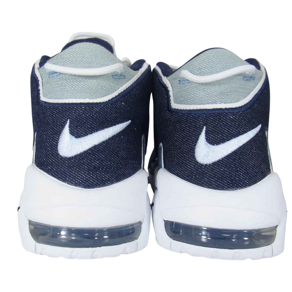 NIKE ナイキ CJ6125 100 AIR MORE UPTEMPO 96 QS エアモアアップテンポ クイックストライク スニーカー ブルー系 26cm【新古品】【未使用】【中古】