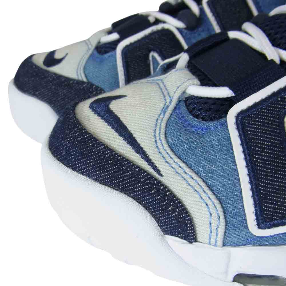 NIKE ナイキ CJ6125 100 AIR MORE UPTEMPO 96 QS エアモアアップテンポ クイックストライク スニーカー ブルー系 26cm【新古品】【未使用】【中古】
