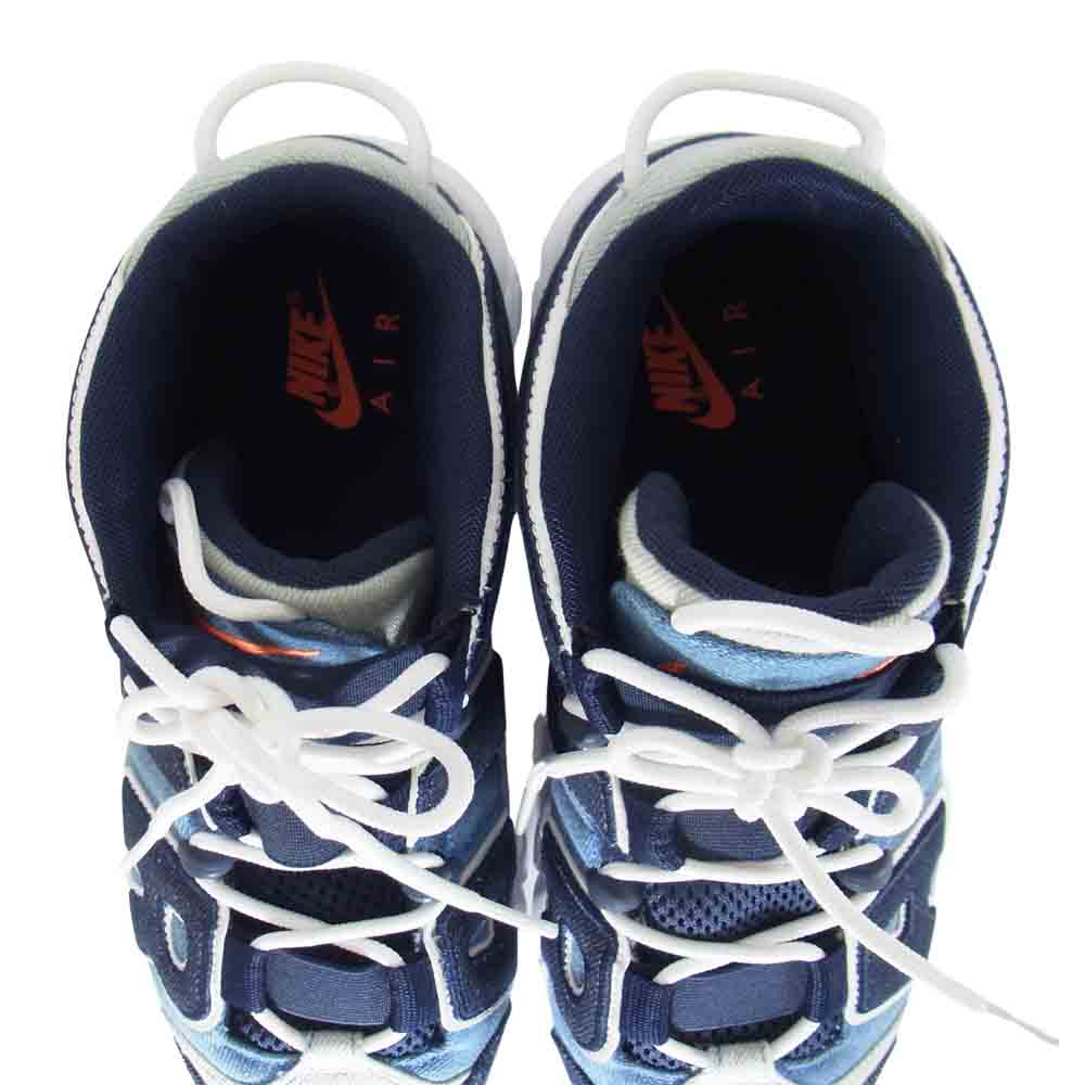 NIKE ナイキ CJ6125 100 AIR MORE UPTEMPO 96 QS エアモアアップテンポ クイックストライク スニーカー ブルー系 26cm【新古品】【未使用】【中古】