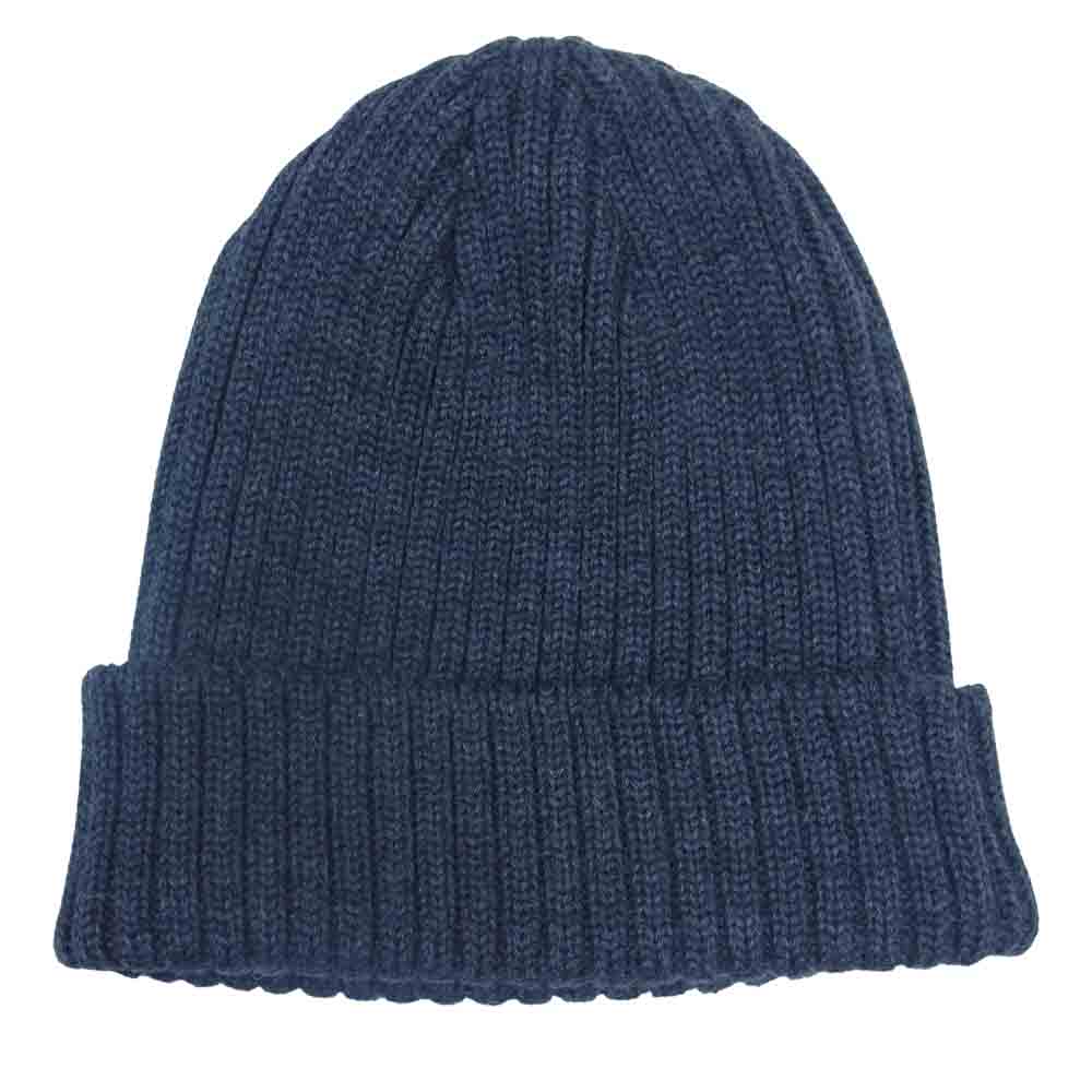 キジマタカユキ KN-162802 WOOL KNIT CAP ウール ニット キャップ チャコール系【美品】【中古】