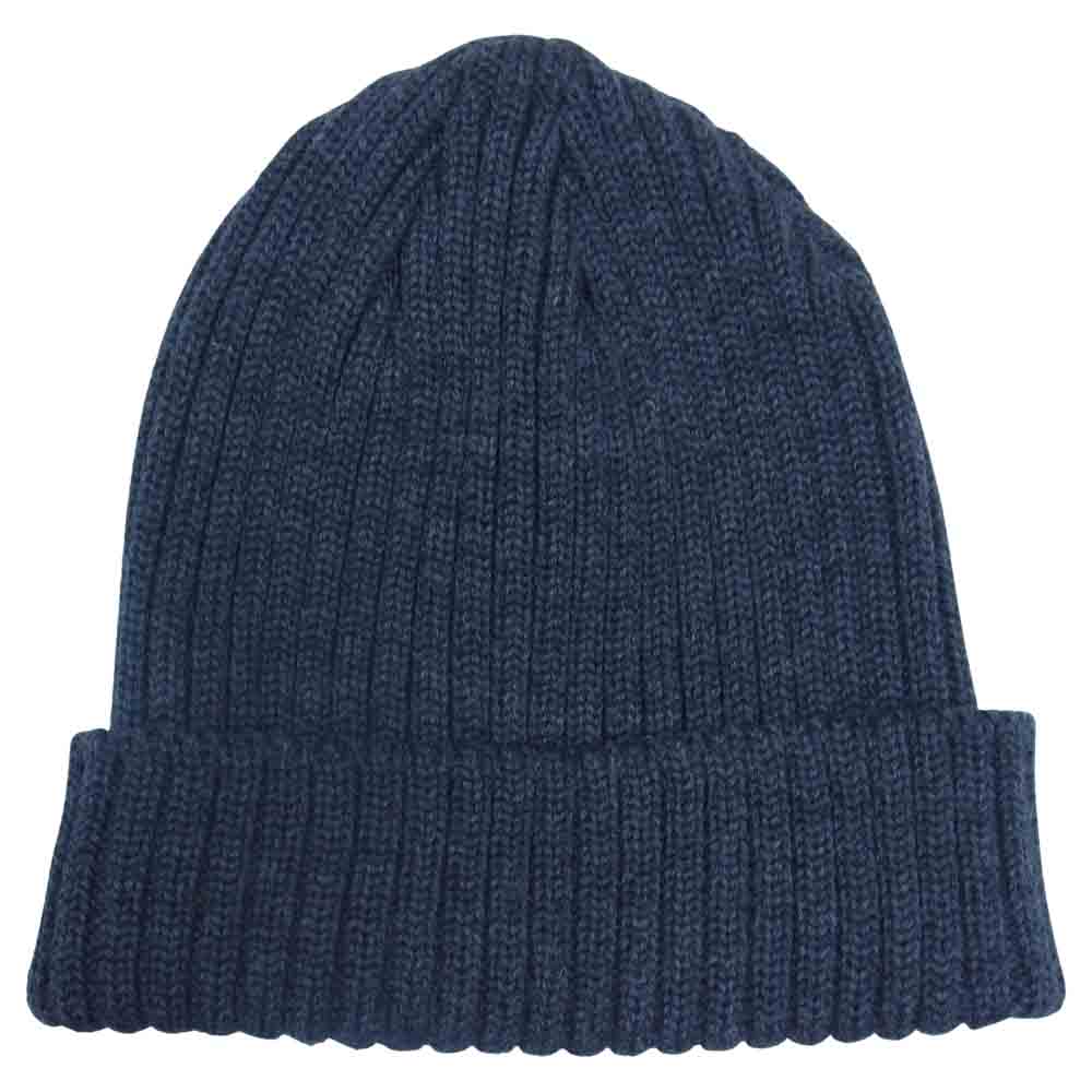キジマタカユキ KN-162802 WOOL KNIT CAP ウール ニット キャップ チャコール系【美品】【中古】
