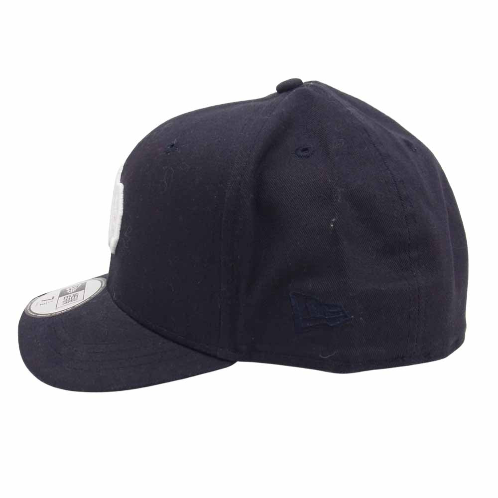 WHITE MOUNTAINEERING ホワイトマウンテニアリング NEWERA ニューエラ ロゴ キャップ ネイビー系 7 1/2【中古】