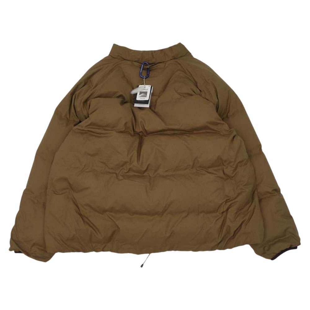 WHITE MOUNTAINEERING ホワイトマウンテニアリング WM2173204 WM TAION TWILLED DOWN HANTEN JACKET BROWN 袢纏 ダウン ジャケット ブラウン系 4【新古品】【未使用】【中古】