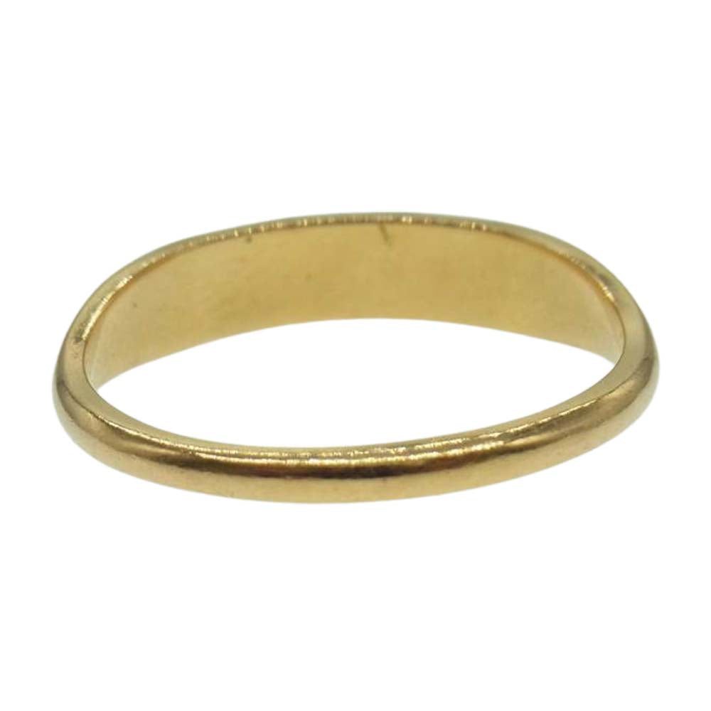 CHROME HEARTS クロムハーツ（原本有） 22K BBBLGM PYRAMID PLUS バブルガム ピラミッド プラス リング ゴールド系 17号【中古】
