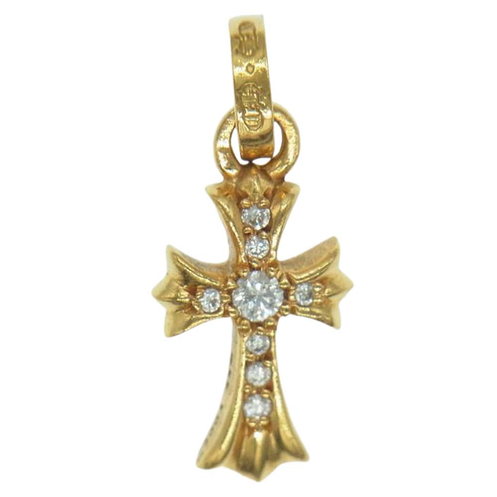 CHROME HEARTS クロムハーツ（原本有） 22K CRS BBYFAT P DMND ベイビーファット チャーム パヴェ ダイヤモンド ゴールド系【中古】