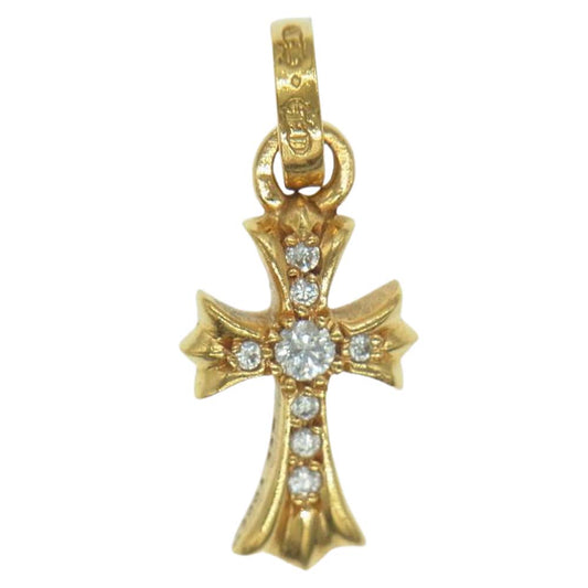 CHROME HEARTS クロムハーツ（原本有） 22K CRS BBYFAT P DMND ベイビーファット チャーム パヴェ ダイヤモンド ゴールド系【中古】