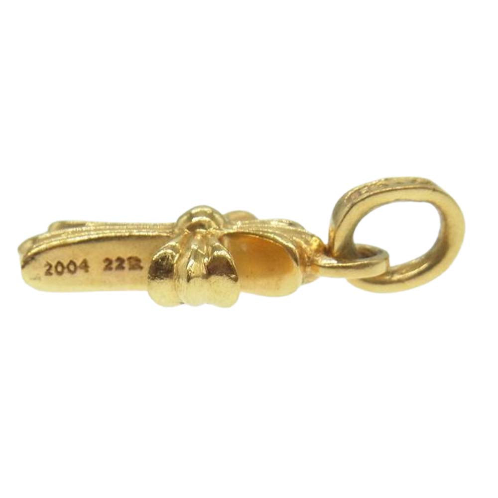CHROME HEARTS クロムハーツ（原本有） 22K CRS BBYFAT P DMND ベイビーファット チャーム パヴェ ダイヤモンド ゴールド系【中古】