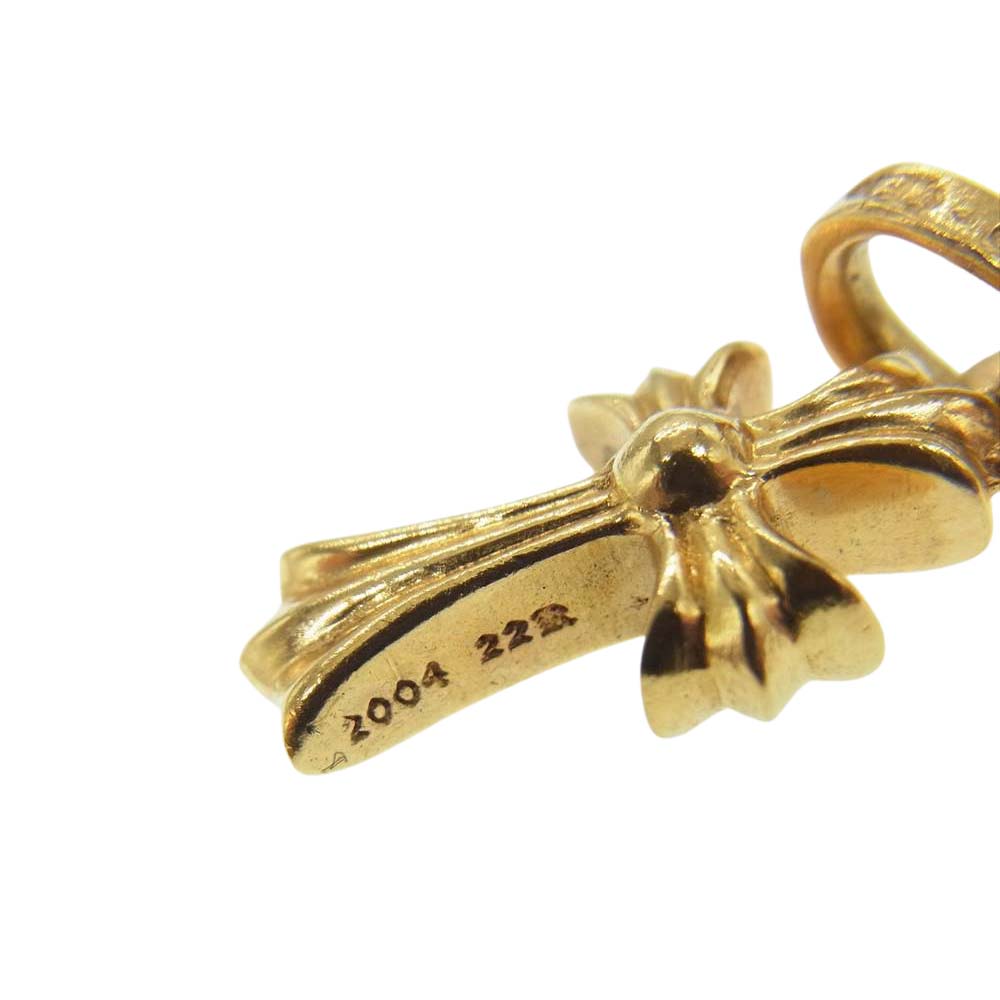 CHROME HEARTS クロムハーツ（原本有） 22K CRS BBYFAT P DMND ベイビーファット チャーム パヴェ ダイヤモンド ゴールド系【中古】