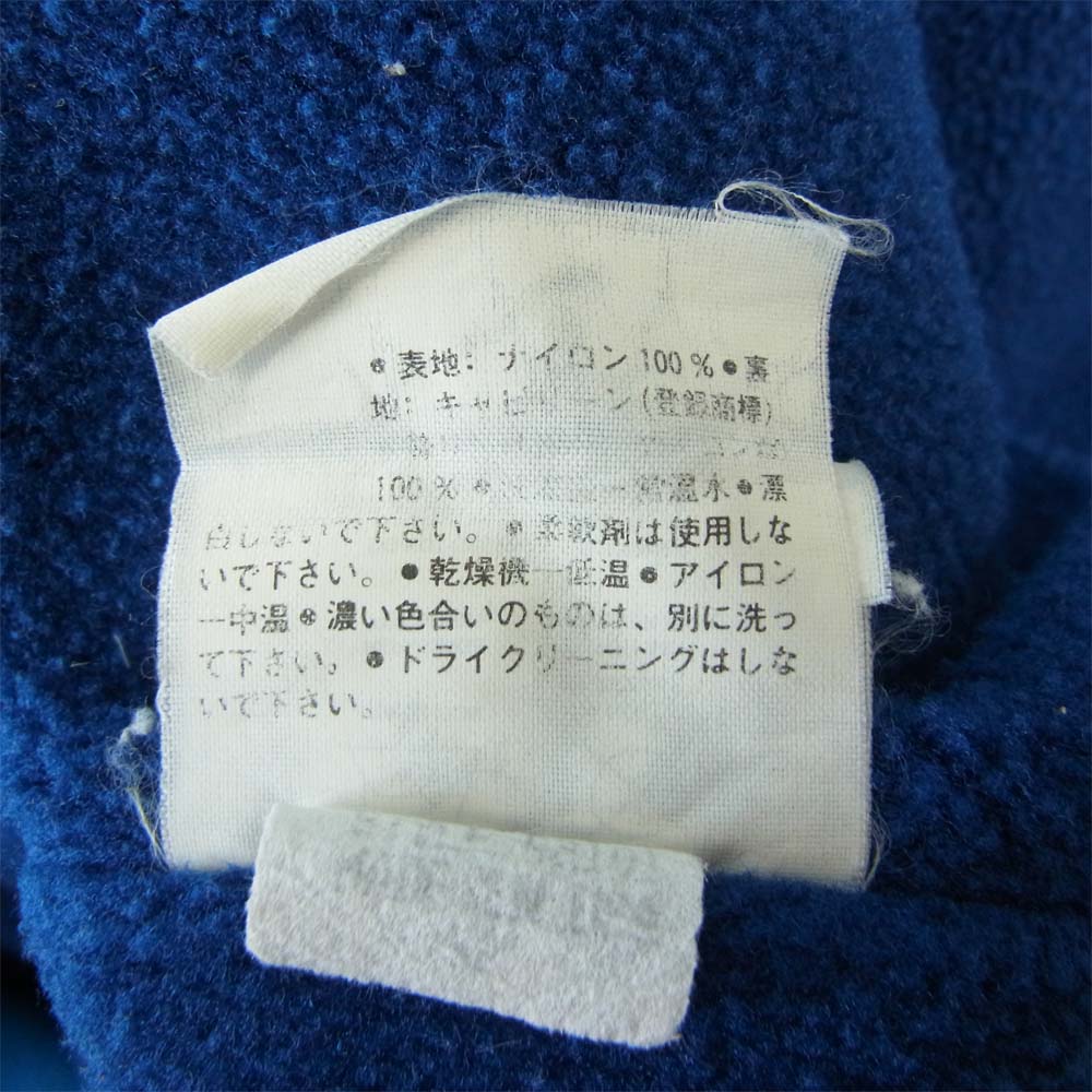 patagonia パタゴニア USA製 シェルドシンチラ ジャケット ナイロン ジャケット 裏地 フリース ブルー系 M【中古】