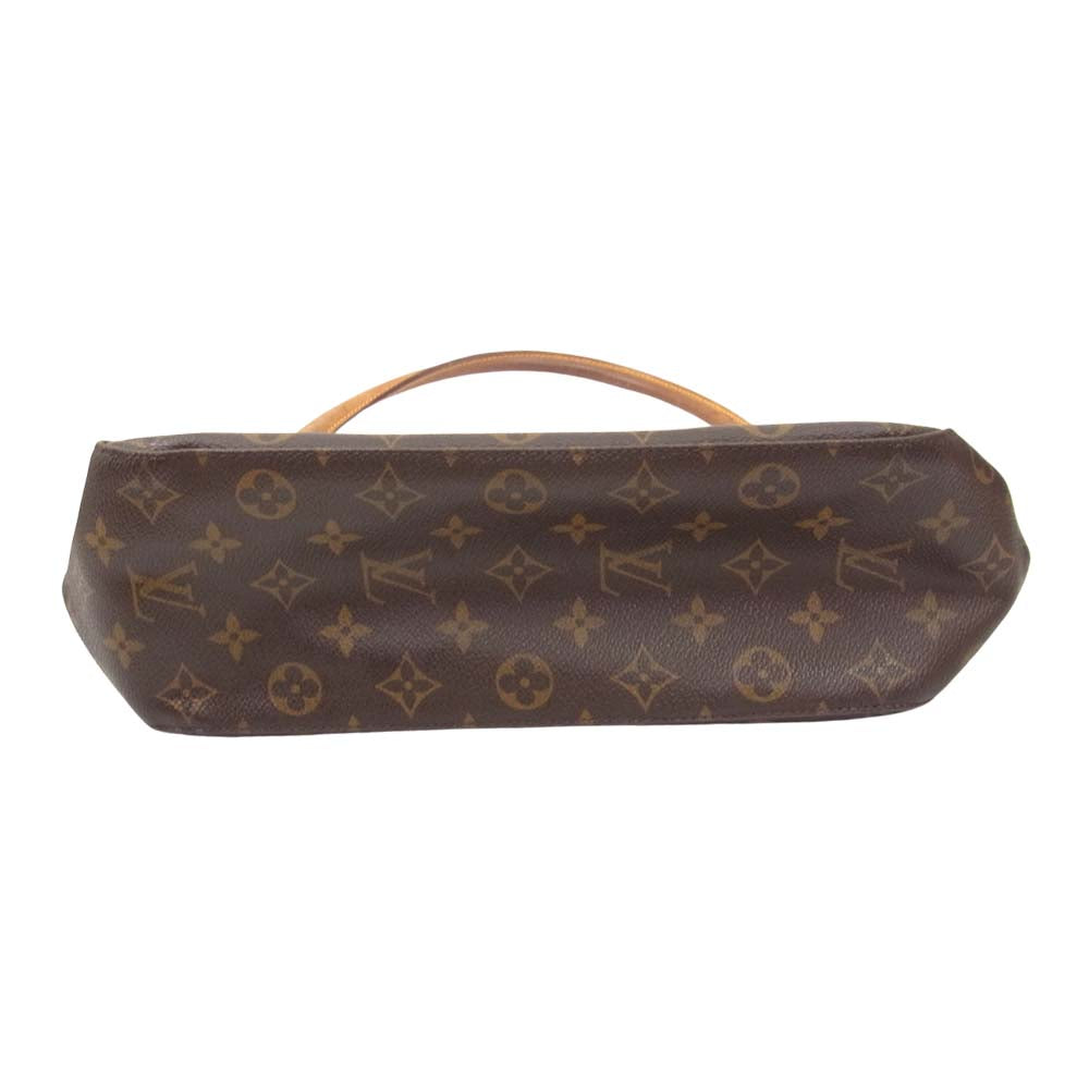 LOUIS VUITTON ルイ・ヴィトン M51145  モノグラム ルーピング GM バッグ ブラウン系【中古】