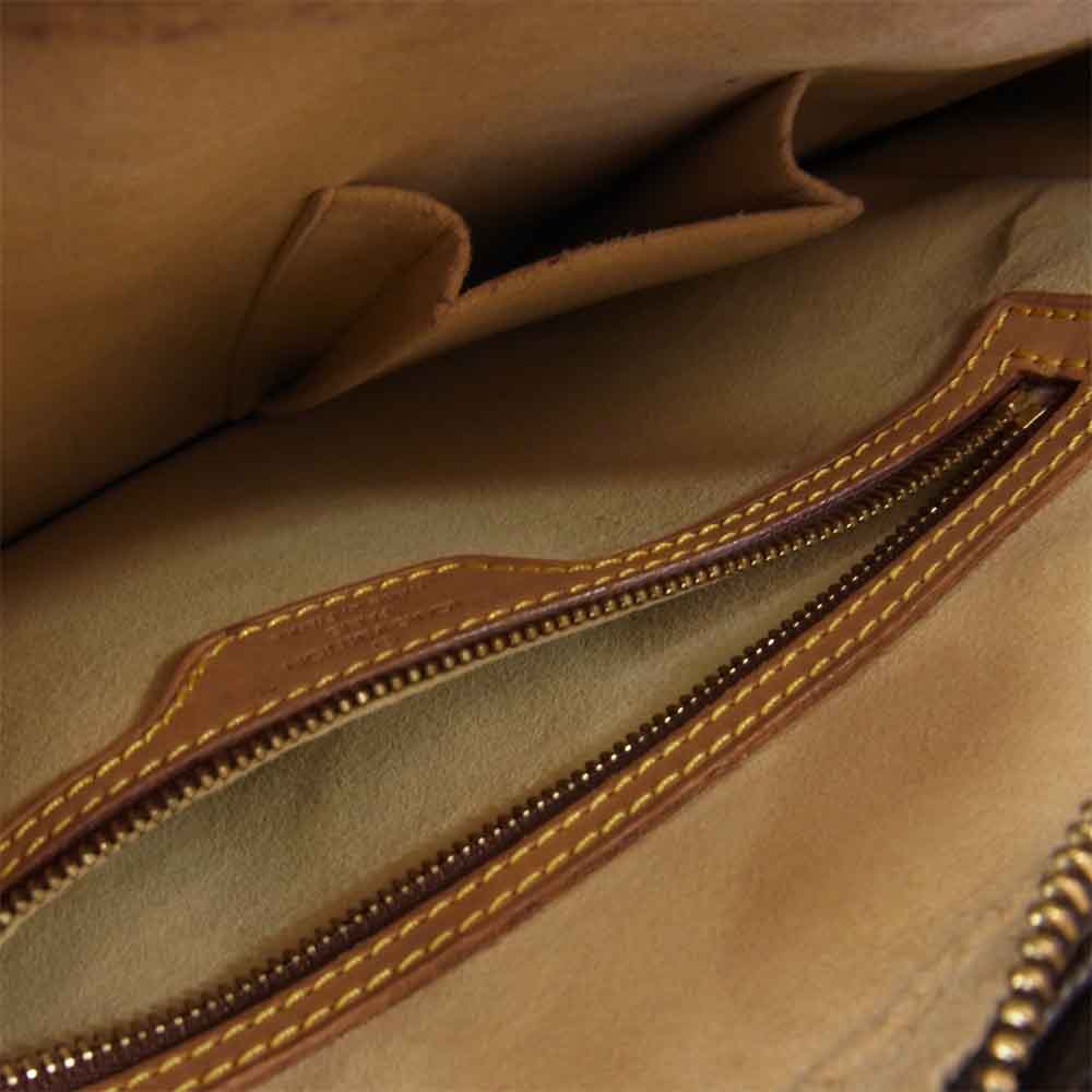 LOUIS VUITTON ルイ・ヴィトン M51145  モノグラム ルーピング GM バッグ ブラウン系【中古】