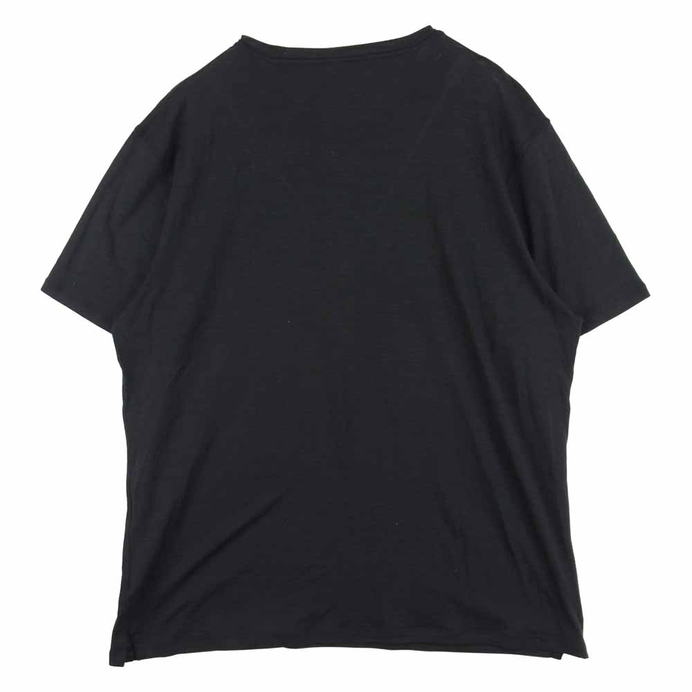 patagonia パタゴニア 21SS 44575 Cap Cool Merino Shirt キャプリーン クール メリノ 半袖 Tシャツ ブラック系 L【中古】