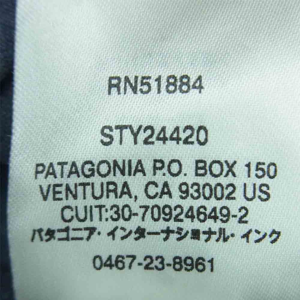 patagonia パタゴニア 18AW 24420 NINE TRAILS BIKE JERSEY ナイントレイルズ バイク ジャージー 7分袖 Tシャツ グレイッシュブルー系 S【中古】