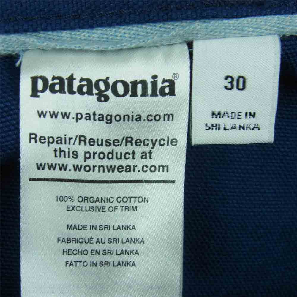 patagonia パタゴニア 20SS 58145 Road To Regenerative Stand Up Shorts ロード トゥ リジェネラティブ スタンドアップ ショーツ ハーフ パンツ ネイビー系 30【中古】